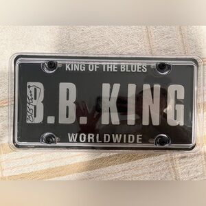 B.B. King License Plate Frame